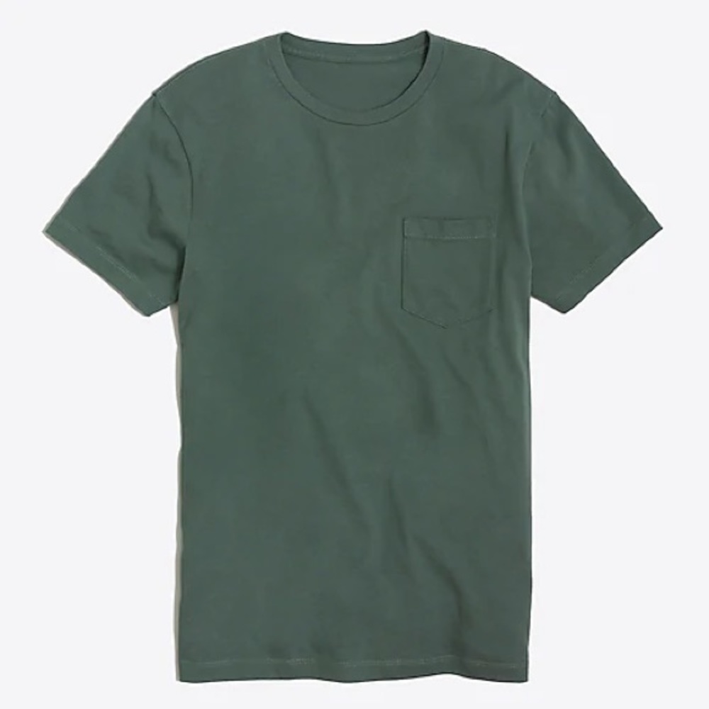 J.CREW ARMY GREEN TSHIRT SZ S